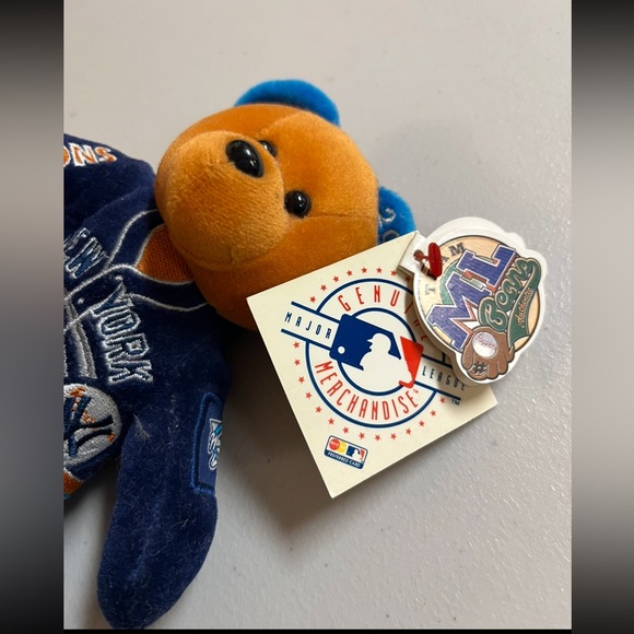 Genuine Merchandise TY New York Yankees Bear Plush 2000 beanie baby - Picture 2 of 10